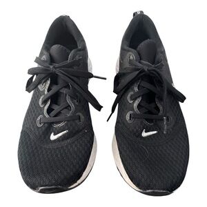Women's Black Nike React Sneakers